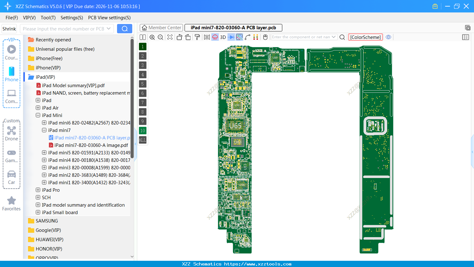 IPad Mini7-820-03060-A PCB Layer